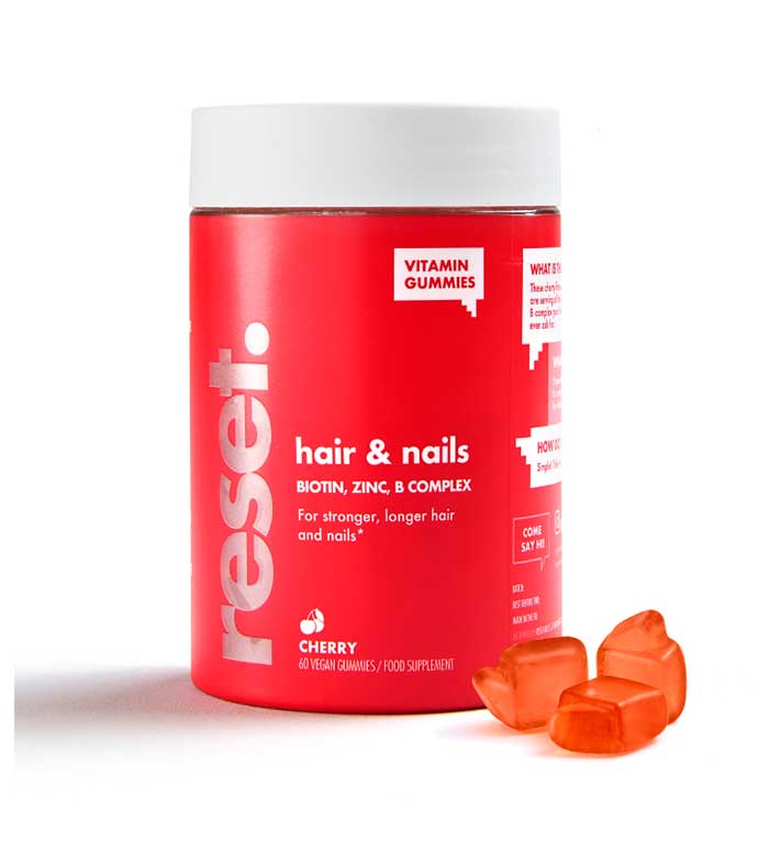 ¡Transforma tu rutina de belleza con Hair & Nails Gummies de Reset!