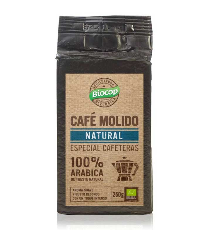 Comprar Biocop - Café molido 100% arábica de tueste natural - 250 g