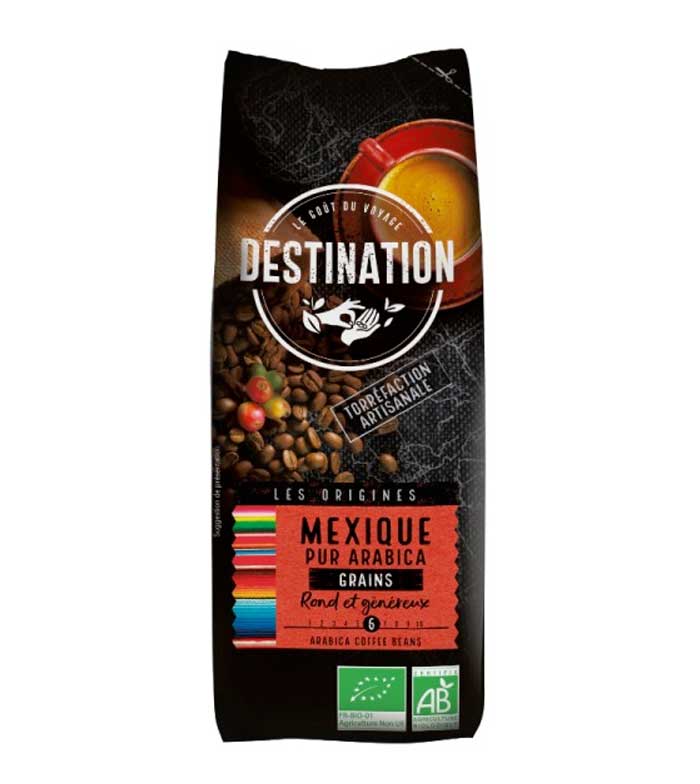 Comprar DESTINATION - Café en grano México de tueste natural 100% Arábica