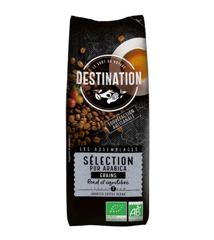 Comprar DESTINATION - Café en grano Selección de tueste natural 100%  Arábica