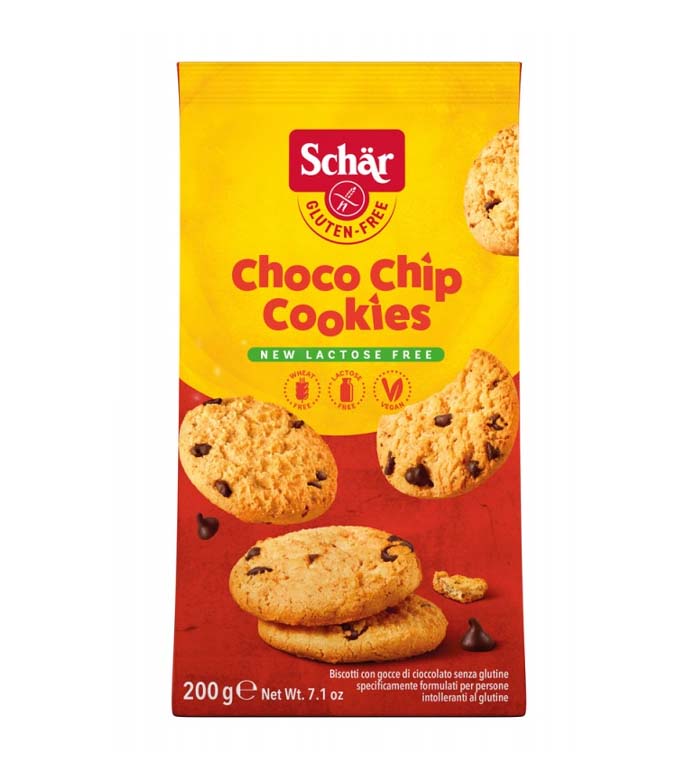 Comprar Dr Schar - Cookies con pepitas de chocolate sin gluten 200g