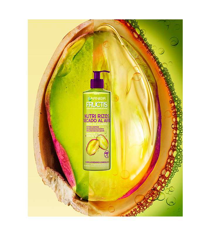 Comprar Garnier - Crema sin Aclarado Fructis Nutri Rizos Secado al Aire -  Cabello Rizado u Ondulado | Vita33.com