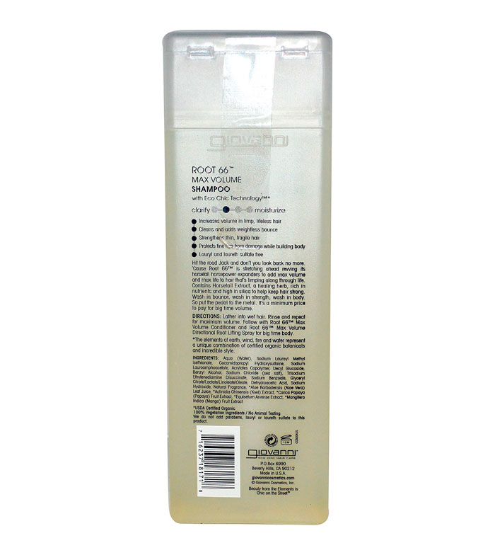 Comprar Giovanni - Champú Voluminizador - Root 66 Max ...