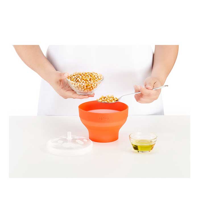 Comprar Lékué Mini Recipiente Para Hacer Palomitas Popcorn Vita33 Com