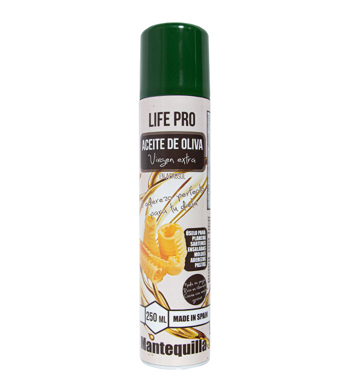 Comprar Life Pro Fit Food - Spray de cocina aceite de oliva virgen extra  250ml - Sabor barbacoa