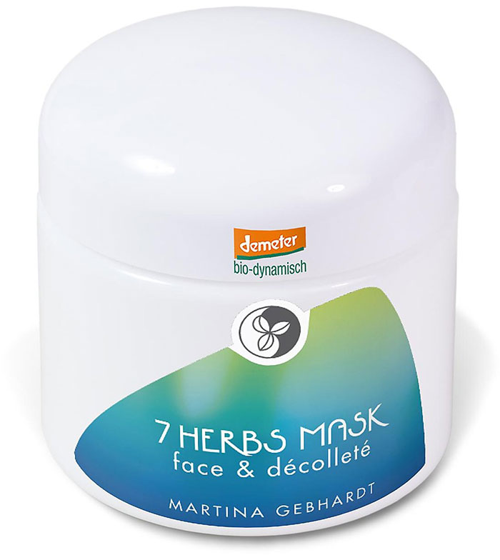 Martina Gebhardt Naturkosmetik - Mascarilla 7 Hierbas Rostro y Escote