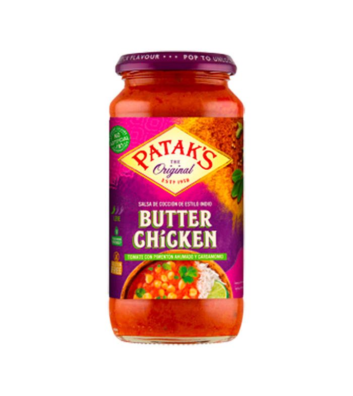 Comprar Patak's Salsa Curry Butter Chicken sin gluten 450g