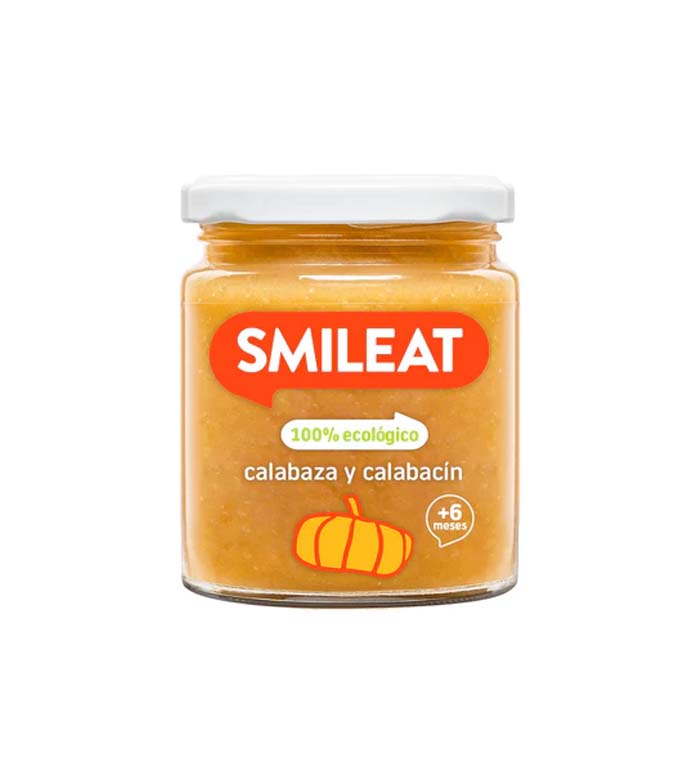 Comprar Smileat - Potito calabaza y calabacín ecológico 230g