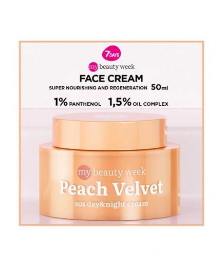 7DAYS - *My Beauty Week* - Crema facial de día y noche Sos Peach Velvet