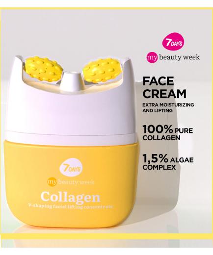 7DAYS - *My Beauty Week* - Crema roller facial efecto lifting Collagen