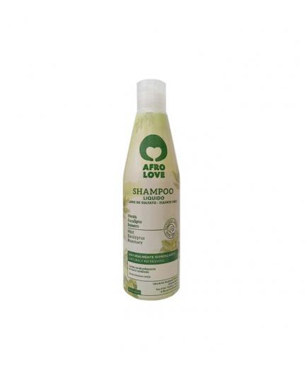 Afro Love - Clarifying shampoo - Mint, eucalyptus and rosemary 290ml