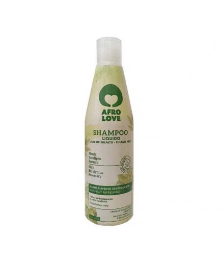 Afro Love - Clarifying shampoo - Mint, eucalyptus and rosemary 450ml