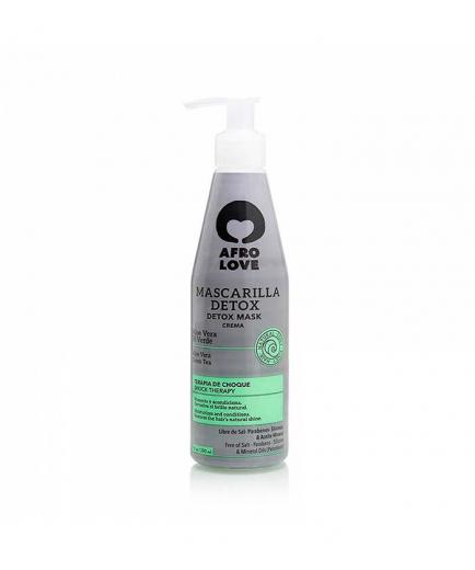 Afro Love - Mascarilla detox - Aloe vera, té verde 450ml