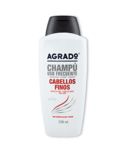 Agrado - Champú uso frecuente para cabellos finos - 750ml