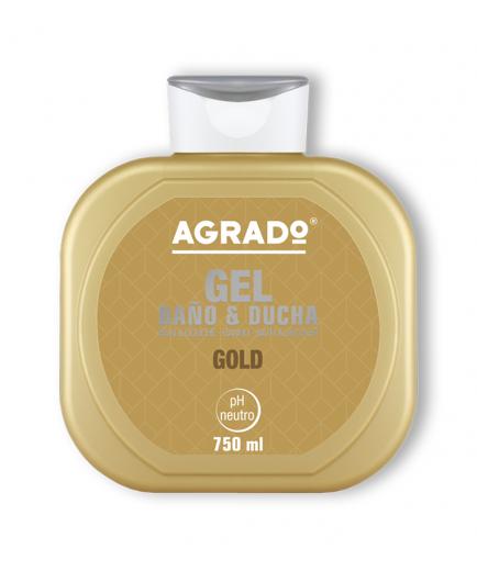 Agrado - Gel de baño y ducha Gold 750ml