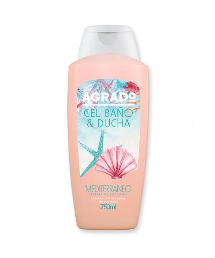 Agrado - *Geles del Mundo* - Gel de baño y ducha Mediterráneo 750ml