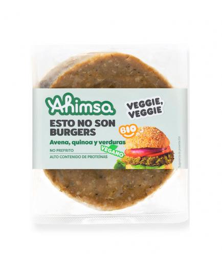 AHIMSA - BIO Vegetable Burger - Oatmeal, quinoa and vegetables