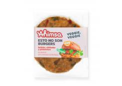 AHIMSA - BIO Vegetable Burger - Seitan, shiitake and peppers