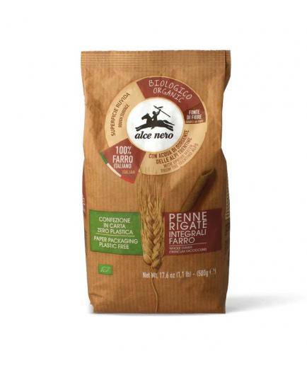 Alce nero - Organic whole spelled penne rigate 500g