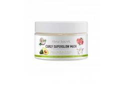 Alma Secret - Mascarilla capilar Curly Superglow para cabellos rizados