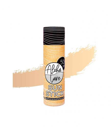 Aloha Care - Natural facial sunscreen stick SPF 50+ 20g - Nude color