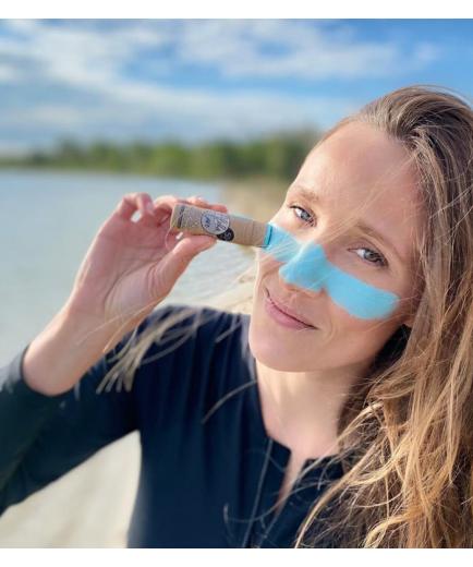 Aloha Care - Natural facial sunscreen stick SPF 50+ 20g - Blue color