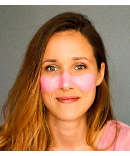 Aloha Care - Natural facial sunscreen stick SPF 50+ 20g - Pink color