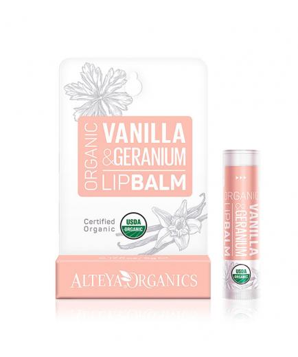 Alteya Organics - Lip Balm - Vanilla & Geranium