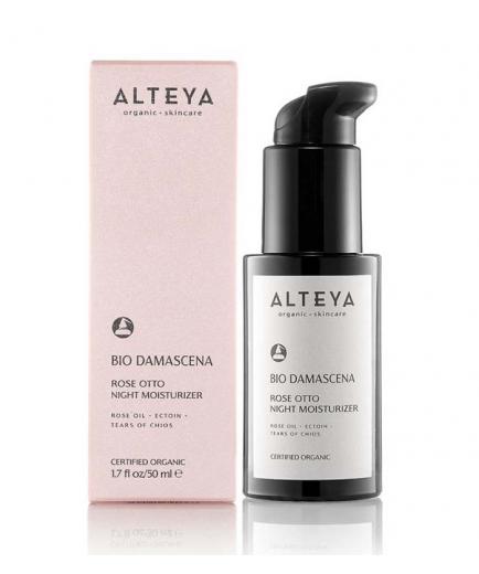 Alteya Organics - Crema Hidratante de Noche - Bio Damascena