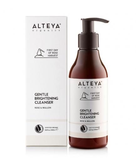 Alteya Organics - Limpiador Facial Suave - Rosa & Mullein