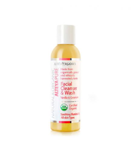 Alteya Organics - Facial Cleanser and Wash - Vanilla & Geranium