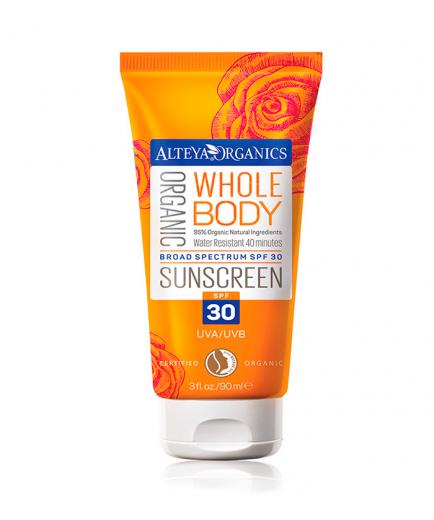 Alteya Organics - Organic Rose Body Sunscreen Lotion SPF 30