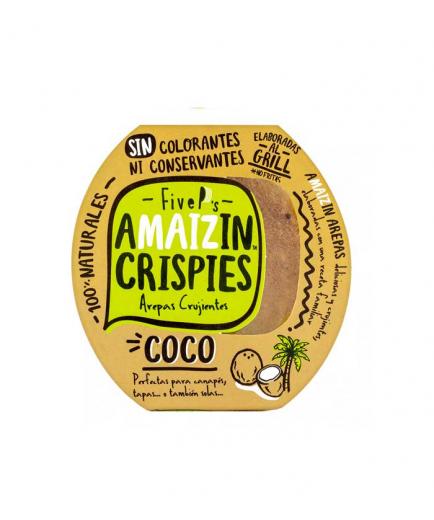 Amaizin - Arepas crujientes naturales Crispies 15 unidades - Coco