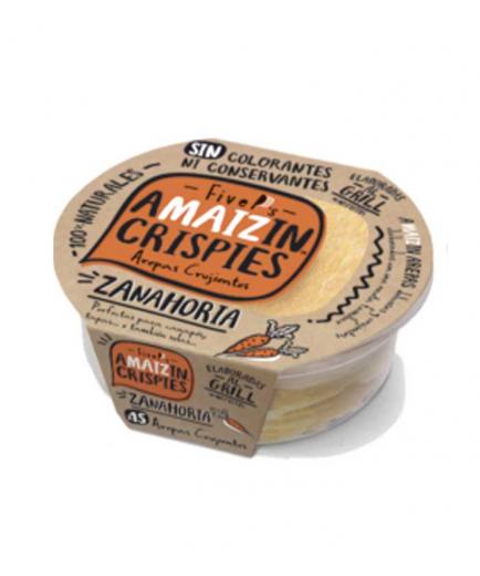 Amaizin - Natural Crispy Arepas Crispies 15 units - Carrot