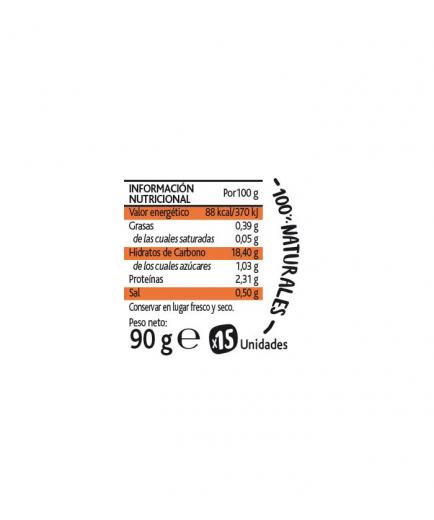 Amaizin - Natural Crispy Arepas Crispies 15 units - Carrot