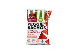 Anaconda Foods - Nachos de lentejas, remolacha y chía 125g - Sal del Himalaya