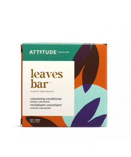 Attitude - Acondicionador sólido voluminizador Leaves Bar - Naranja y cardamomo