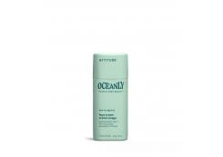 Attitude - Solid Mattifying Face Cream for Combination Skin Mini Oceanly - Watercress Extract, Phytoglycogen and Arrowroot Extract