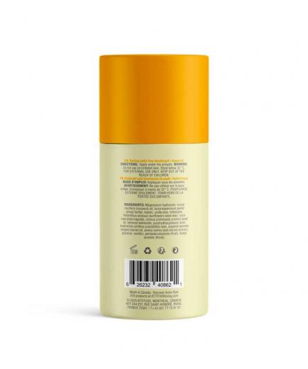 Attitude - Natural Sensitive Baking Soda Free Vegan Solid Deodorant - Argan Oil