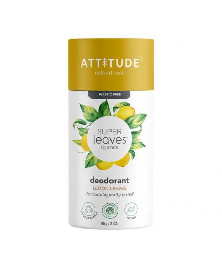 Attitude - Desodorante sólido vegano Super Leaves - Lemon Leaves