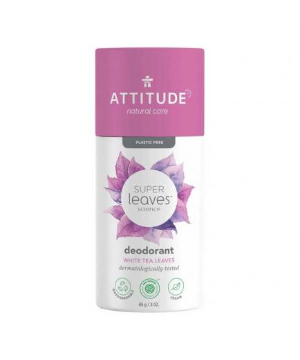 Attitude - Desodorante sólido vegano Super Leaves - White Tea Leaves