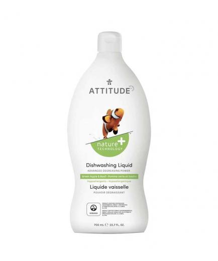 Attitude - Liquid dishwashing machine - Green apple & basil