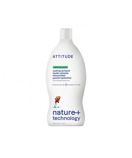 Attitude - Liquid dishwashing machine - Green apple & basil