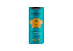 Attitude - Vegan Mineral Sunscreen Stick for Kids SPF 30 85g - Odorless