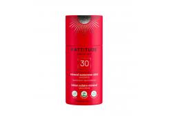 Attitude - 100% natural vegan sunscreen in stick SPF 30 85g - Fragrance free
