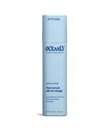 Attitude - Sérum facial para pieles sensibles sólido Oceanly - Fitoglucógeno, extracto de fucus y glicerina