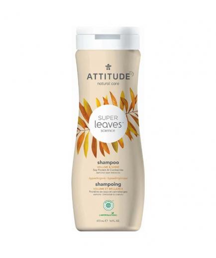 Attitude - *Super leaves* - Natural volume and shine shampoo - Soy protein and blueberries