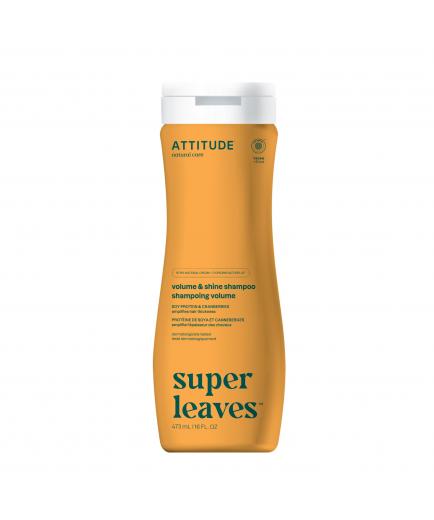 Attitude - *Super leaves* - Champú natural volumen y brillo - Proteína de soja y arándanos