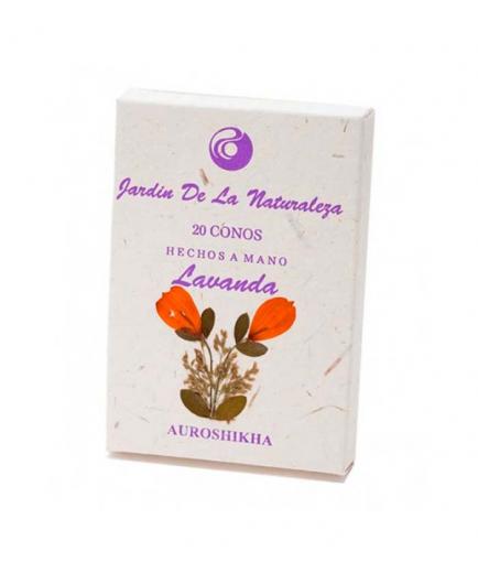 Auroshikha - 100% natural and vegan incense cones - Lavender