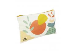 Avril - Limited Edition Organic Cotton Makeup Bag \"10 Years\" 24 X 16 cm